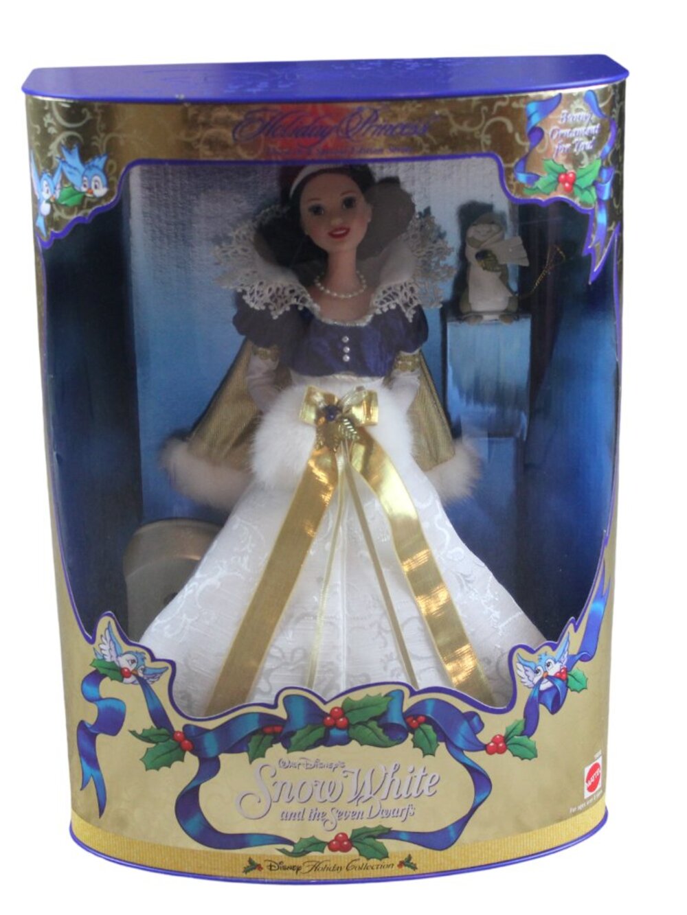 Barbie Snow White and the Seven Dwarfs Holiday Princess Doll #19898 Vintage 1998
